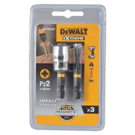 DeWALT DT70535T-QZ punta de destornillador 2 pieza(s)