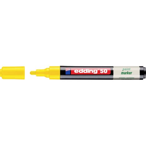 Edding 50 EcoLine 4-50-005 Marqueur peinture jaune 2 mm, 3 mm (1/5)