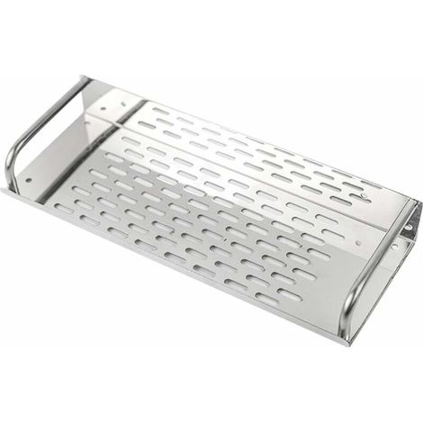 royaluxe - Porte-serviettes mural porte-serviettes salle de bain plateau de douche sur douche Caddy douche suspendu porte-serviettes 40 cm (1/4)