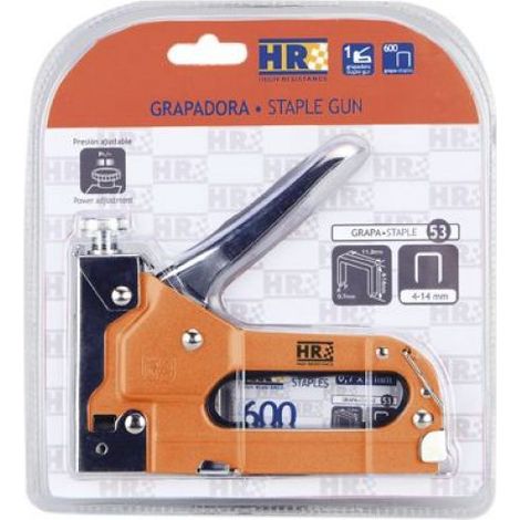 Grapadora Manual Para  Grapa Rectangular 0,7X11,3X8 Mm Hr