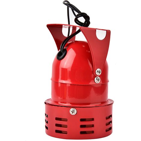 Klaxon de prévention incendie miniature pour véhicule d'usine, alimenté par un moteur électrique de 40 W et 120 dB (AC240V) (1/5)