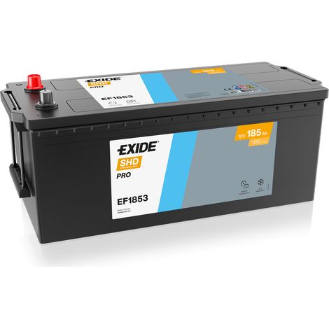 BATTERIE EXIDE CV RANGE D05 12V 185AH 1150A 513X223X223 +G EF1853 (1/2)
