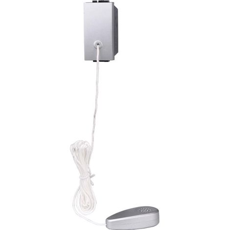 Bouton de serrage avec corde 1P 10A, couleur grise, compatible avec Living Light/international 1 pièce (1/4)