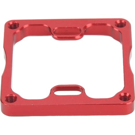 Eloxiertes CNC-gefrästes Aluminium-Lüftergehäuse für ESCs (MAX5, MAX6, MAX8), rote Kühlstruktur