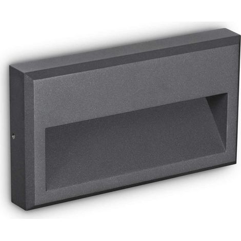 Appliques - Lampade Da Parete Febe-1 Metallo Antracite Led 6W 3000K Luce Calda (1/3)