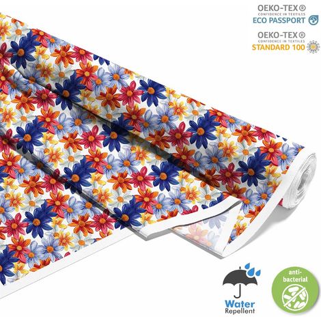 TESSUTI DECORATIVI PER ESTERNI OXFORD - Motivo Fiori I DX5147 (1/5)