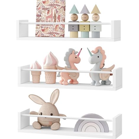 WOLTU Children's Bookcase W/3 Shelves, White (1/5)