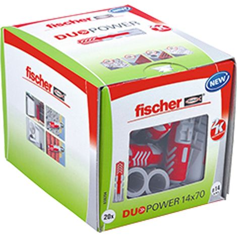 Tassello Bi Material Duopower ø 14x70 mm FISCHER - Confezione 20 pz