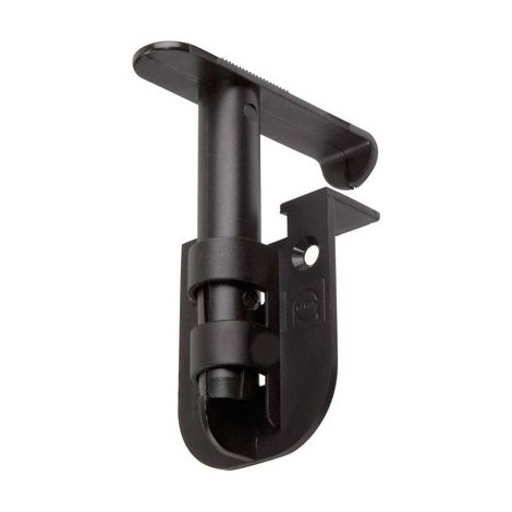 Clip de fixation lambris en plastique noir – Montage rapide sans outils – Compatible avec différentes épaisseurs de plinthes – Camar (1/2)