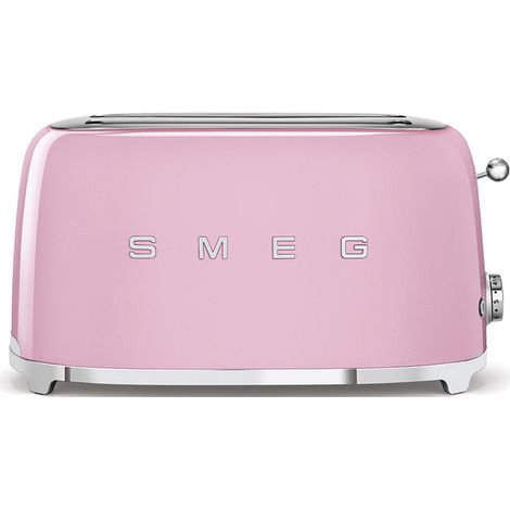 Toaster 4 fessure Smeg TSF02PKEU rosa - SMEG - 2 posizioni - 1500 Watt - 6 livelli di doratura (1/3)