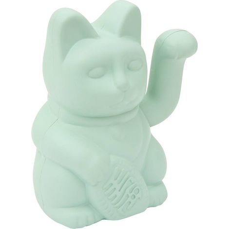 Statuetta di gatto fortunato con braccio rimovibile 11x8x14cm - Atmosphera créateur d'intérieur (1/5)