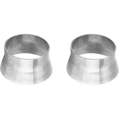 Adaptateur de Transition de Tube en Acier Inoxydable 2 Pièces 2,5 à 3 Pouces Réducteur de Remplacement de Tuyau pour Système de Conduite Industriel et Raccordement de Tube Métallique (1/5)