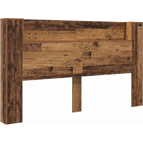 Maison Exclusive - Cabecero Madera envejecida Madera de ingenierí