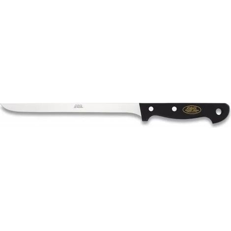 Couteau à jambon Mam Noir Mango Mango Mango Magnum Lame en acier inoxydable Y 24 Cm 17058