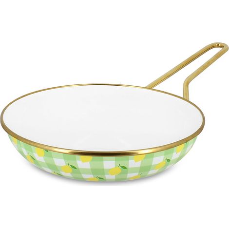 Poêle 20cm en acier émaillé, VICHY CITRON