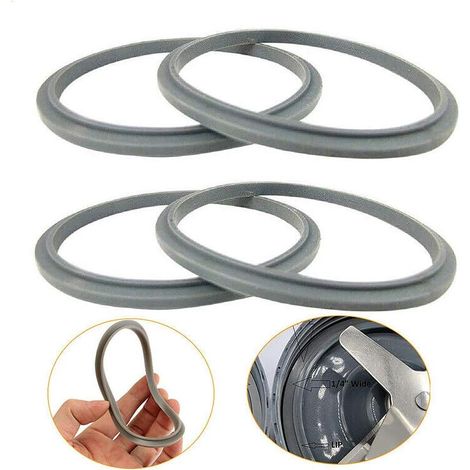 Mixer Rubber Seal Gaskets 900W Compatible with NB-101B Centrifuge/Extractor (Pack of 4) (1/5)