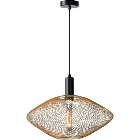Lampe pendante en maille Mesh Ø 45 cm d’or - 21423/45/02 (1/2)
