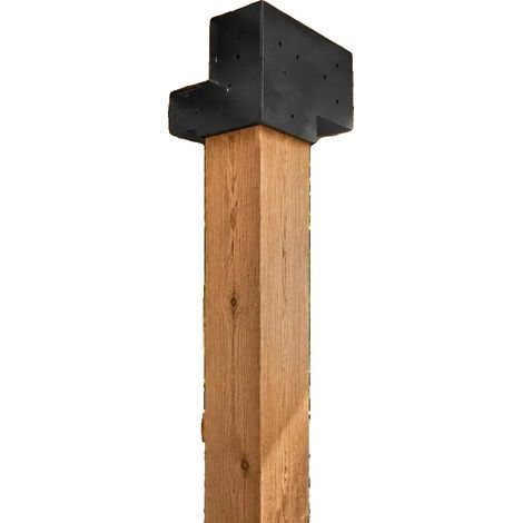 Conector de poste de esquina, soportes de tres vías, bases para postes, plateado (1/2)
