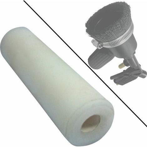 Buse céramique pour pistolet de sablage sableuse, ø18.8mm convient à la sableuse à récupération 106 litres varan motors NESB-07 (1/2)