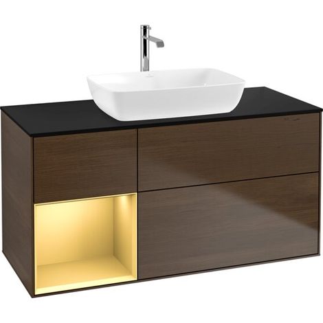 Villeroy & Boch F822HFGN Meuble sous-lavabo Finion F82 (1/2)