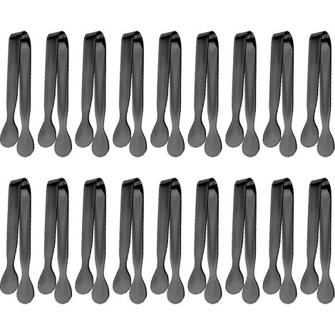 Pinces À Servir - Inox Alimentaire - Pour Glace Sucres Et Apéritifs - 18 Pièces (1/5)