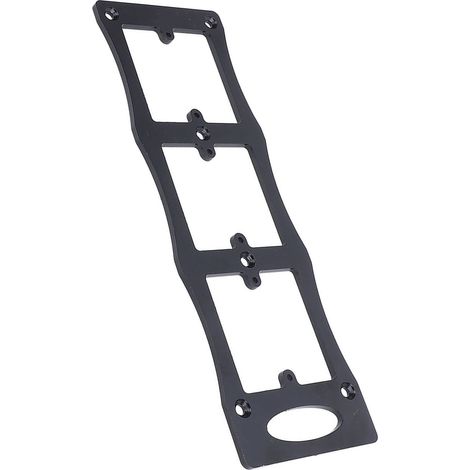 Gabari de coupe pour boîte de dérivation encastrée modèle 86 en acier carbone avec patte pour électriciens (1/5)