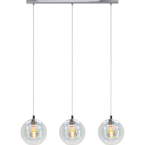 Suspension Ariscani 2 Chrome à 3 lumières - 901919