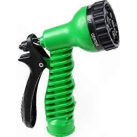 1-Piece Multifunctional High-Pressure Nozzle Water Gun, 7 Spray Modes for Car Washing, Floor & Garden Cleaning, Pet Cleaning (Green) (1/5)