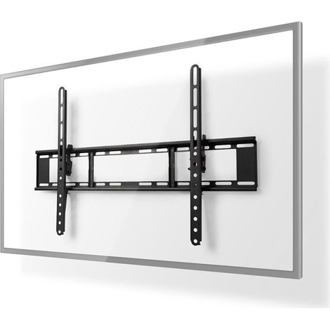 Support mural tv inclinable 37 70 poids maximal de lecran supporte 35kg inclinable 20 distance minimale au mur 38mm acier noir 3 (1/5)