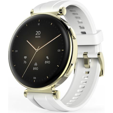 SMARTWATCH HAMA 7000 AMOLED 1.32 IP68 3ATM MANOS LIBRES DIFERENTES SENSORES BLANCO ORO