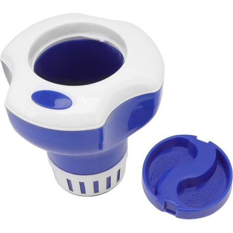 Doseur Flottant de Produits Chimiques pour Piscine avec Thermomètre - Dispositif Professionnel pour Spa et Bassin (1/5)