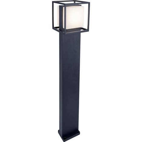 Borne jardin CRUZ anthracite LED 13W IP54 Lutec 75cm (1/4)