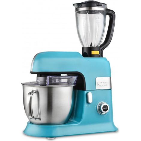 Kitchencook - Robot Pâtissier Expertxlblue - 1300 W 6,5 L - Blender 1,5 L (1/5)