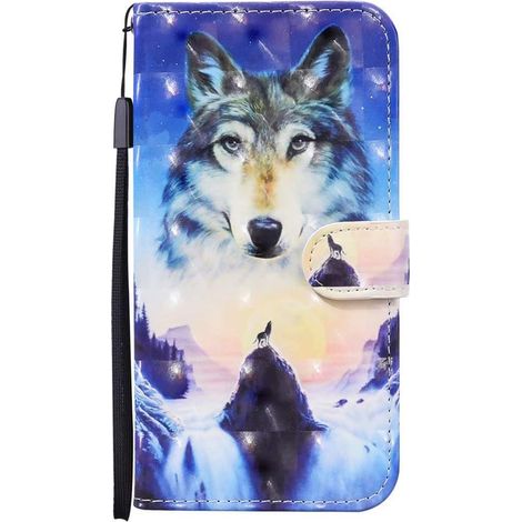 CUSTODIA PER SAMSUNG GALAXY A72 (5G) CHIUSA CON APERTURA CON MOTIVO, VETRO TEMPERATO (1/5)