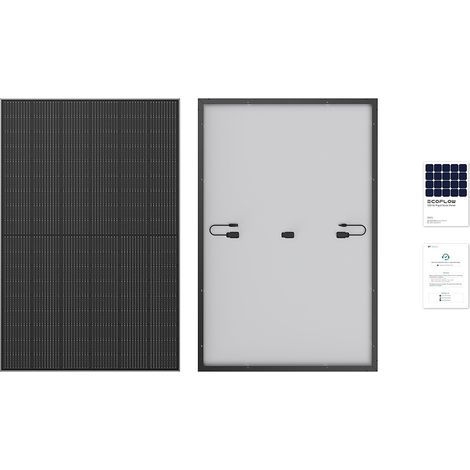 Panel solar portátil y ligero EcoFlow de 400W (1/2)