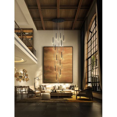 GRAN LAMP VARAS ORO/NEGRO 25L DIM (1/3)
