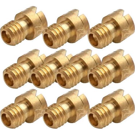 10 gicleurs principaux M5 de 5 mm pour carburateurs Keihin OKO KOSO PWK 125cc 150cc CVK PZ27 PZ30 152QMI 157QMJ (injecteurs) (1/5)
