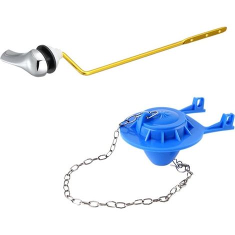 Poignée de chasse d'eau et clapet pour toilettes (1/5)