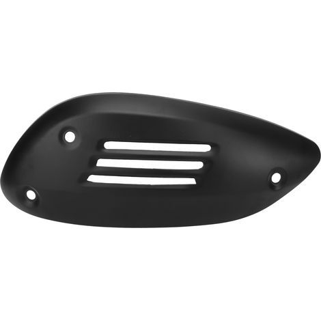 Couvercle de tuyau d'échappement de moto en acier inoxydable silencieux bouclier thermique botier de remplacement pour VESPA GTS 125 250 300 GTV 20132021 noir (1/5)