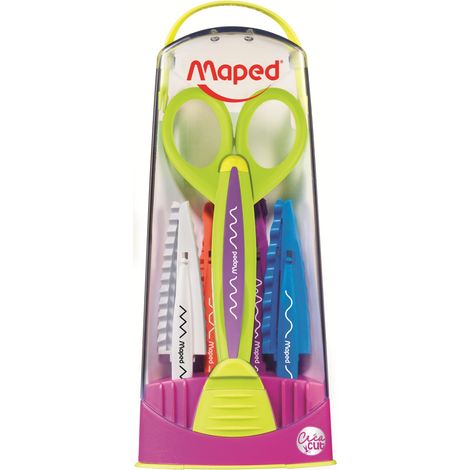 601005 tijera de escritorio y manualidades Tijeras de manualidades Corte con forma Multicolor