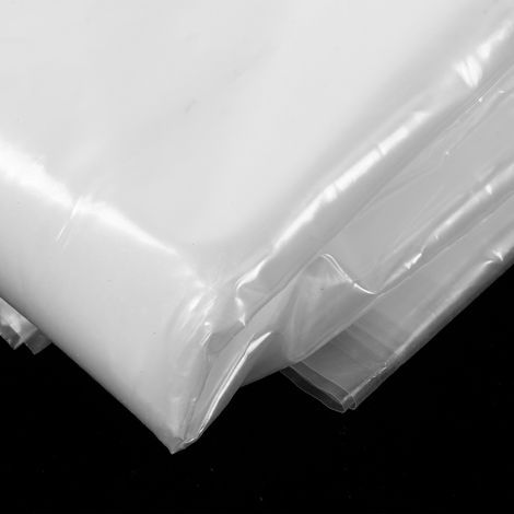 Film Plastique PE Transparent pour Protection des Plantes, Couverture Anti-Poussière de Serre, Accessoire Agricole 2x8m (1/5)