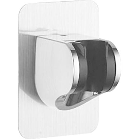 Support de douche, 3M Autocollant Support de Pomme de Douche Mural Détachable Avec à Angle Réglable, Imperméable, Heavy Duty, mura (1/5)