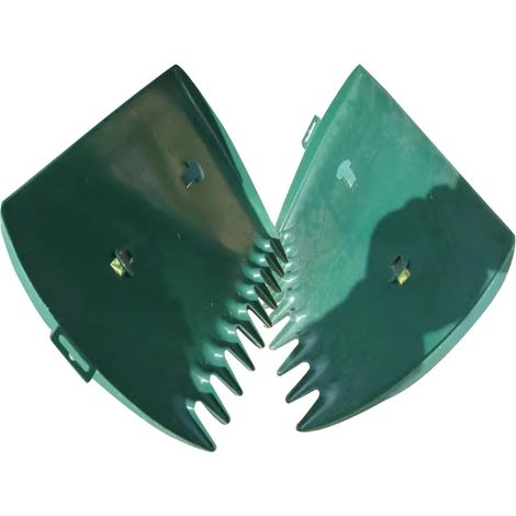 Lot 2 Pelles Feuilles, 34x26 cm, Plastique, Poignées, Réutilisable, Râteau, Déchets, Gazon, Cour, Jardin (1/5)