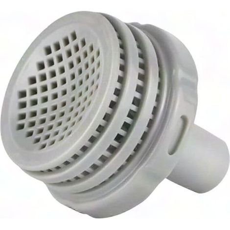 Filtre de buse de piscine hors sol 25022E, raccord de jet d'eau, pièce de rechange pour connecteur 11070 et 11072, remplacement durable, adapté aux systèmes de filtration, lot de 2, couleur blanche, i (1/5)