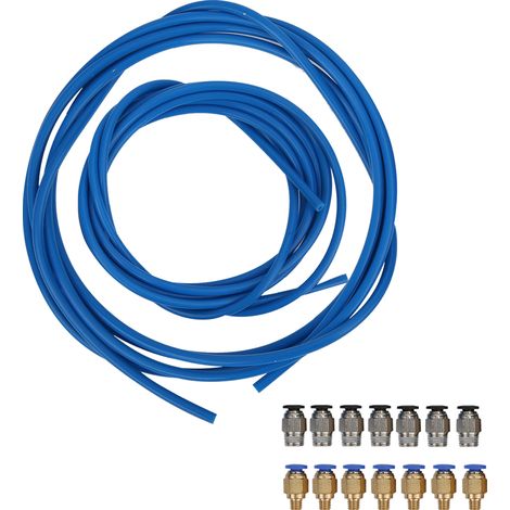 Tube PTFE pour imprimante 3D, connecteurs pneumatiques PC4-M6 et PC4-M10 pour Creality Ender 3 (1/5)