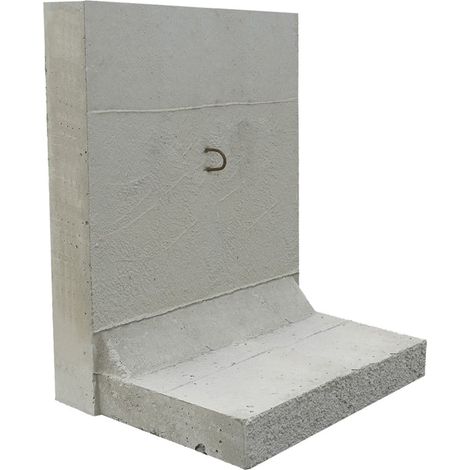EHL L-Stein Beton 30 x 100 x 55 cm grau (1/3)