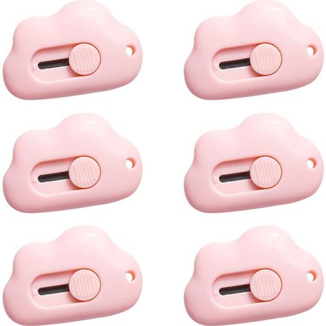 Ouvre-boîte rétractable de dessin animé 6pcs
