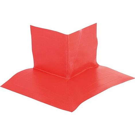 Angle extérieur, autocollant, rouge, hauteur 50 mm (1/2)