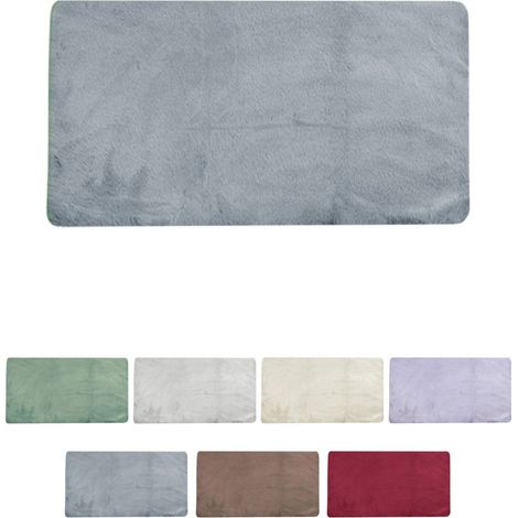 Alfombra Interior de Pelo Corto Antideslizante - Estera 100% Poliéster para Salón, Dormitorio y Sala de Estar (1/5)