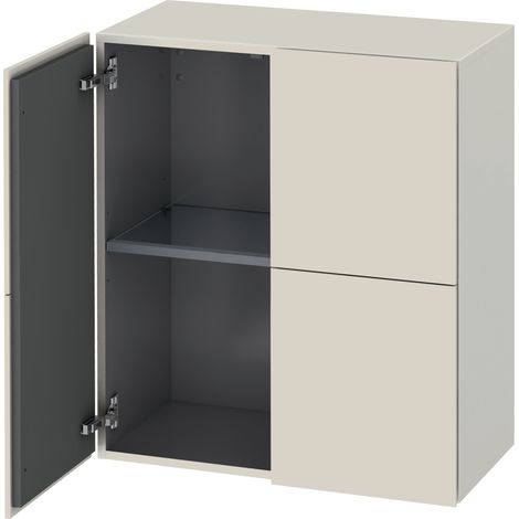 Duravit L-Cube armoire mi-haute, largeur 700mm, profondeur 363mm, (1/4)